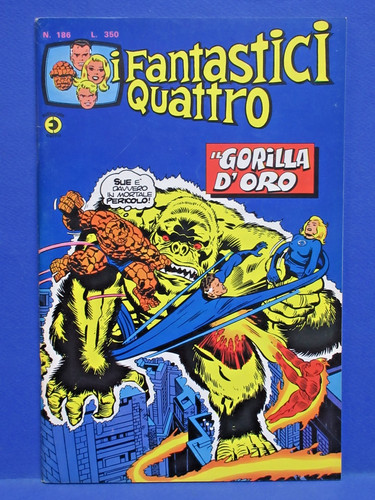 Fantastici quattro 186 - 186, prima