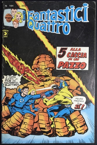 Fantastici quattro 184 - n.184,