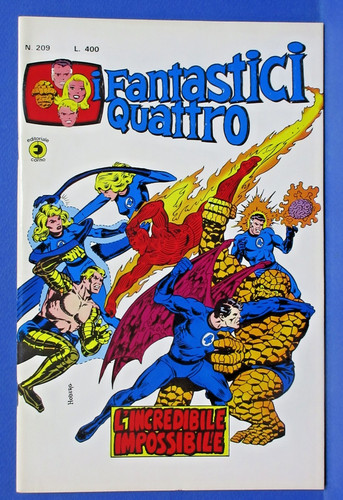Fantastici quattro 209 prima - i,