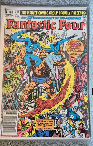 Fantastic four 236 marvel - fantastic, #236