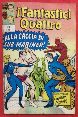 Fantastici quattro 21 - fantastici, n.21
