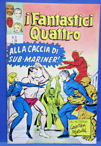 Fantastici quattro prima - quattro,