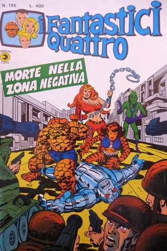 Fantastici quattro 195 - quattro, ed
